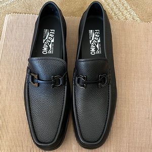 Mens Moccasin with Gancini Ornament